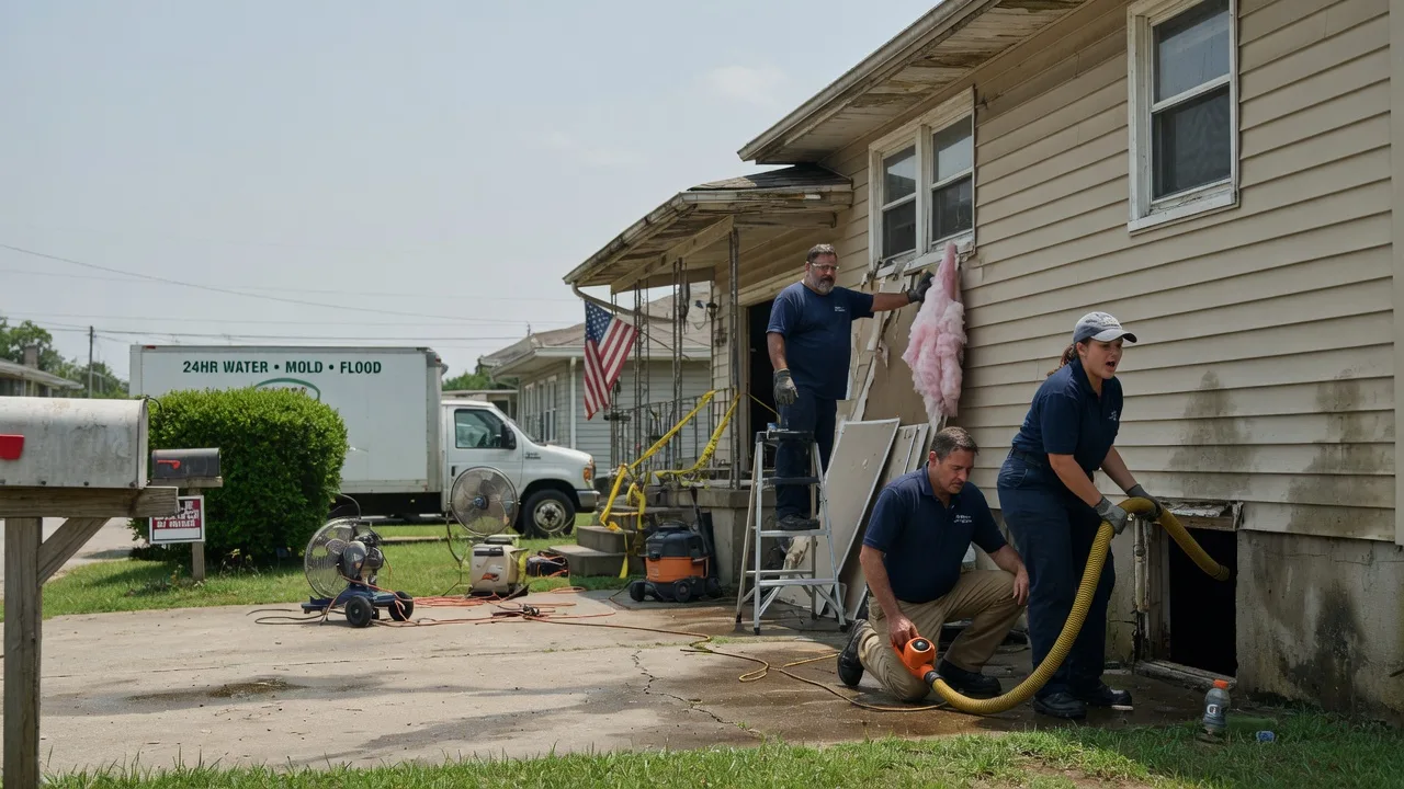 Water Damage Repair in Hillsdale, WY near me